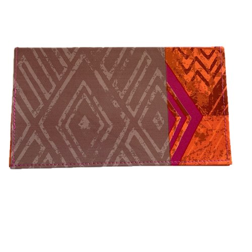 Porte chéquier femme multicolore