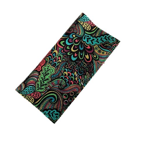 Pilulier simili cuir multicolore