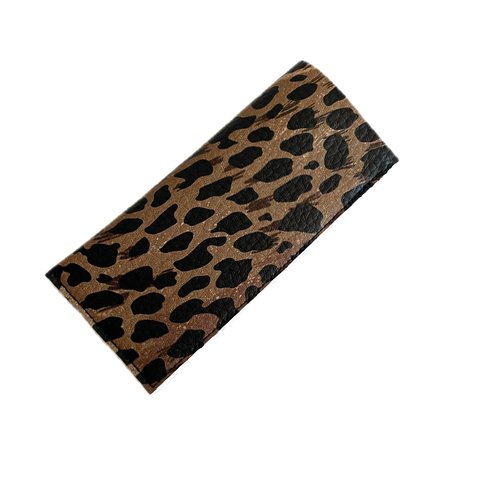 Pilulier simili cuir léopard