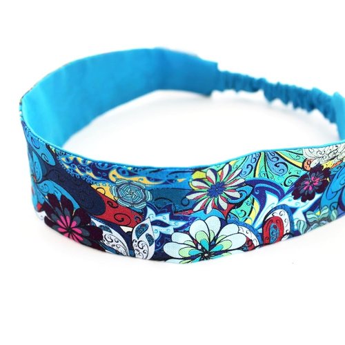 Bandeau cheveux fille multicolore