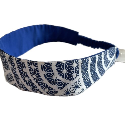 Bandeau cheveux fille bleu