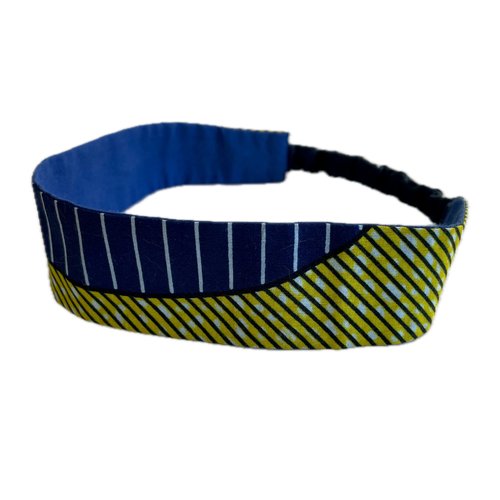 Bandeau cheveux femme africain tissu wax