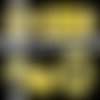 Chat noir jaune ☆ 60 images digitales rondes 25 et 20 mm ovales 18x25 et 13x18 mm silhouette ombre soleil pois rayures cat 