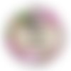 Cabochon mamie qui déchire résine - ou verre différente taille