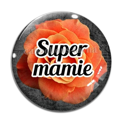 Cabochon super mamie  résine - ou verre différente taille