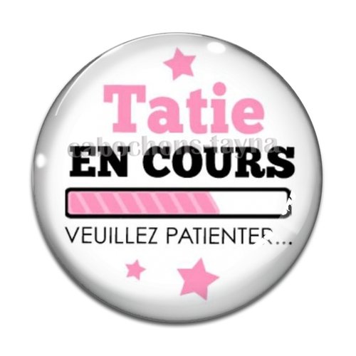 Cabochon future tatie résine - ou verre différente taille