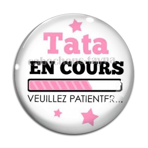 Cabochon future tata résine - ou verre différente taille