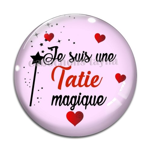 Cabochon taie magique résine - ou verre différente taille