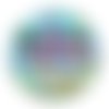 Cabochon bonnes vacances résine - ou verre différente taille