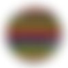 Cabochon rayure résine - ou verre rond différente taille