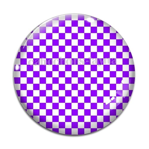 Cabochon carreaux  résine - ou verre rond différente taille