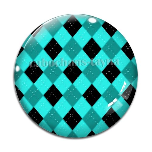 Cabochon carreaux  résine - ou verre rond différente taille