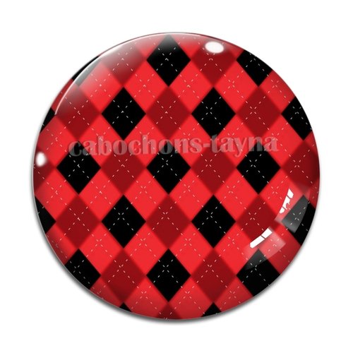 Cabochon carreaux  résine - ou verre rond différente taille