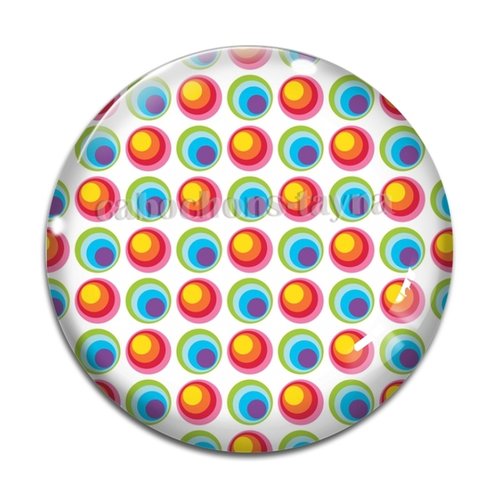 Cabochon rond résine - ou verre rond différente taille