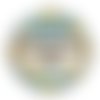Cabochon belle au top, cabochon résine - ou verre rond différente taille