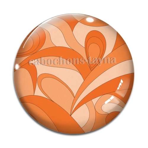 Cabochon spirale, cabochon résine - ou verre rond différente taille