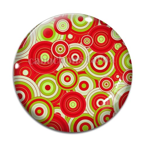 Cabochon spirale, cabochon résine - ou verre rond différente taille