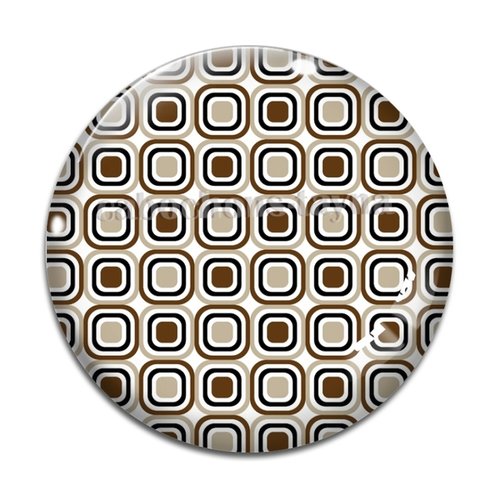 Cabochon carreaux, cabochon résine - ou verre rond différente taille