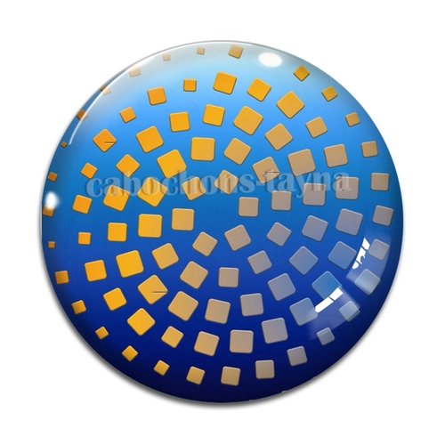Cabochon spirale, cabochon résine - ou verre rond différente taille