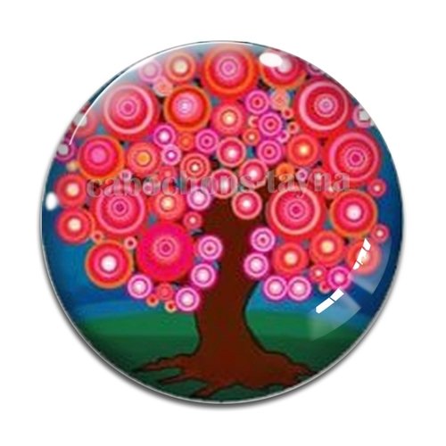 Cabochon arbre de vie, cabochon résine - ou verre rond différente taille