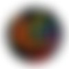 Cabochon spirale, cabochon résine - ou verre rond différente taille