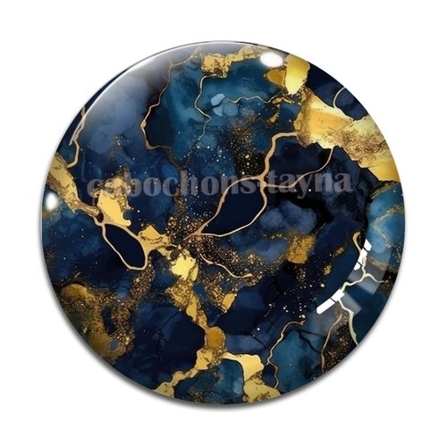Cabochon effet marbre, cabochon résine - ou verre rond différente taille