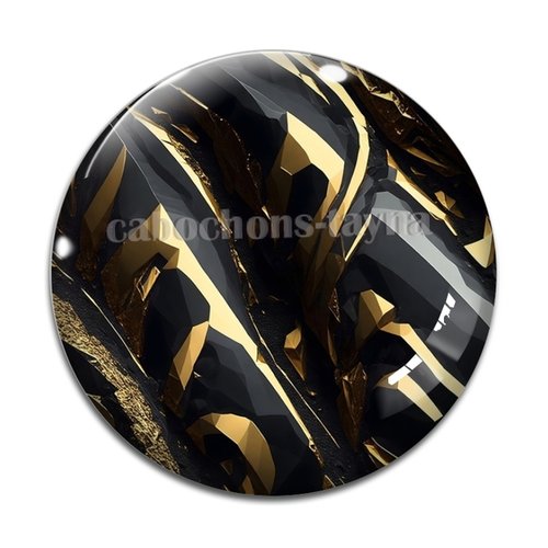 Cabochon effet marbre, cabochon résine - ou verre rond différente taille