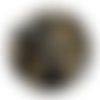 Cabochon géométrique effet marbre, cabochon résine - ou verre rond différente taille
