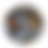 Cabochon effet marbre, cabochon résine - ou verre rond différente taille