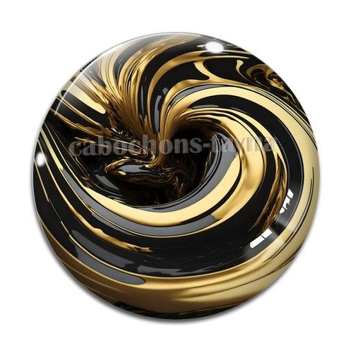 Cabochon effet marbre, cabochon résine - ou verre rond différente taille