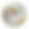 Cabochon effet marbre, cabochon résine - ou verre rond différente taille