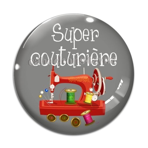 Cabochon super couturière, cabochon résine - ou verre rond différente taille