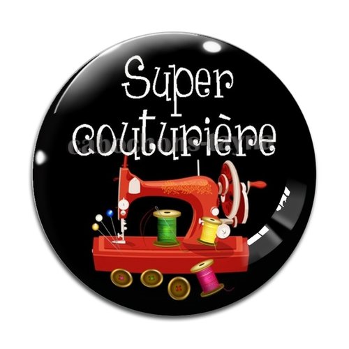 Cabochon super couturière, cabochon résine - ou verre rond différente taille