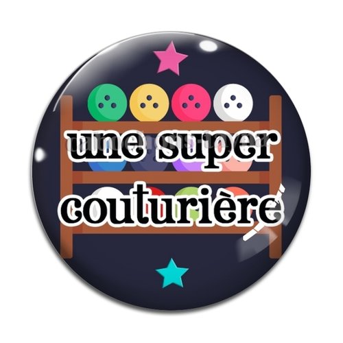 Cabochon super couturière, cabochon résine - ou verre rond différente taille