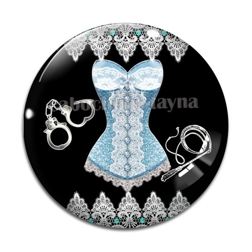 Cabochon corsé cabochon résine - ou verre rond différente taille