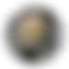 Cabochon femme  squelette gothique, cabochon résine - ou verre rond différente taille