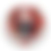 Cabochon tête de mort, cabochon résine - ou verre rond différente taille