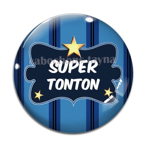 Cabochon super tonton, cabochon résine, verre rond différente taille