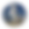 Cabochon cheval, cabochon résine, verre rond différente taille
