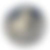 Cabochon cheval, cabochon résine, verre rond différente taille