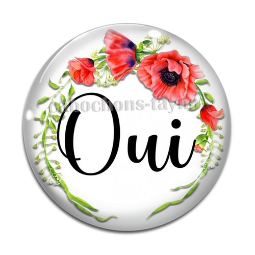 Cabochon oui, cabochon résine, verre rond différente taille