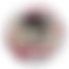 Cabochon je t'aime parrain, cabochon résine, verre rond différente taille