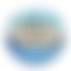 Cabochon gentille maîtresse, cabochon résine, verre rond différente taille