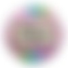 Cabochon meilleure maîtresse, cabochon résine, verre rond différente taille