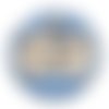 Cabochon super cousin, cabochon résine, verre rond différente taille