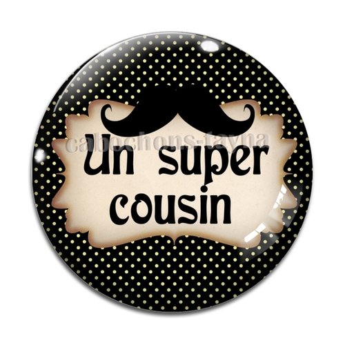 Cabochon super cousin, cabochon résine, verre rond différente taille