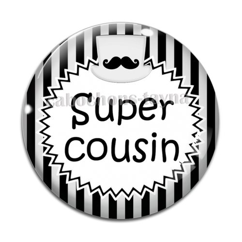 Cabochon super cousin, cabochon résine, verre rond différente taille