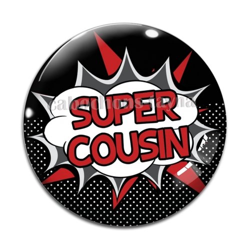 Cabochon super cousin, cabochon résine, verre rond différente taille