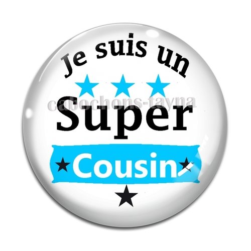 Cabochon super cousin, cabochon résine, verre rond différente taille