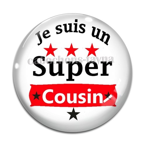 Cabochon super cousin, cabochon résine, verre rond différente taille